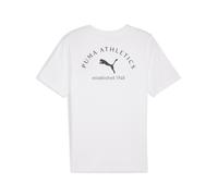 Camiseta estampada PUMA Class para hombre, Ropa, Blanco, L L