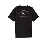 Camiseta estampada PUMA Class para hombre, Ropa, Negro, XS XS