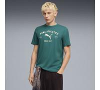 Camiseta estampada PUMA Class para hombre, Ropa, Verde, XS