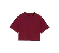 Camiseta estampada PUMA Class Relaxed Cropped juvenil, Accesoiros, Rojo, 7-8Y
