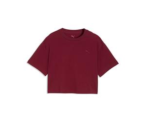 Camiseta estampada PUMA Class Relaxed Cropped juvenil, Accesoiros, Rojo, 7-8Y
