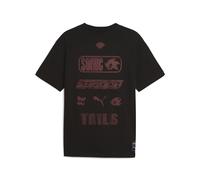 Camiseta estampada PUMA x SONIC THE HEDGEHOG para hombre, Ropa, Negro, L L