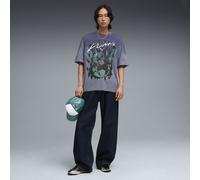 Camiseta estampada PUMATECH-X para hombre, Accesoiros, Gris, XS XS