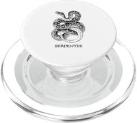 Camiseta Estampada Serpentes: Silent Hunter Snake PopSockets PopGrip para MagSafe