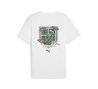Puma SPORTS LEGACY Graphic Tee XXL Blanco