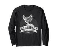 Camiseta estampada Winner Winner Pochinki Fried Chicken Dinner Manga Larga