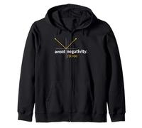 Camiseta Evite Negativity Math Camiseta Ecuación Problema Ingeniero tee Sudadera con Capucha