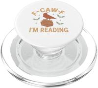 Camiseta F Caw F I'm Reading Crow Book Lover PopSockets PopGrip para MagSafe