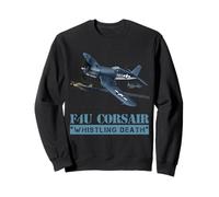 Camiseta F4U Corsair, Whistling Death Cool Warbird!! Sudadera
