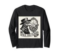 Camiseta Face The Flood Manga Larga