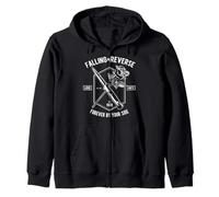 Camiseta Falling in Reverse (Cuchillo y Rosa) Sudadera con Capucha
