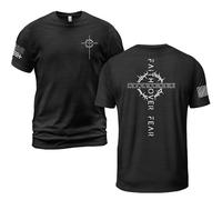 Camiseta Fe sobre El Miedo, Cristianismo, Jesús Shirts Cómodo T-Shirt Moderna Camisetas Básicas para Regular Running Senderismo XL