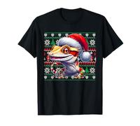 Camiseta FEA de Navidad con diseño de Gecko con Cresta para Hombre y Mujer Camiseta