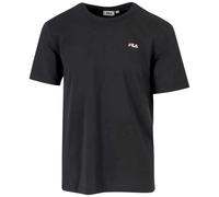 FILA Brod Double Pack Camiseta, Bright White-Black Beauty, S Hombres