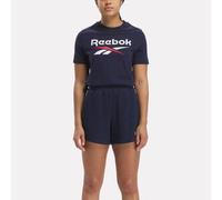 Camiseta Fitness Mujer Blanco-Azul M