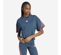 Camiseta Fitness Soft Training Adidas Future Icons Mujer Azul Noche L