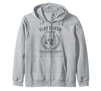 Camiseta Flat Earth Society Sudadera con Capucha