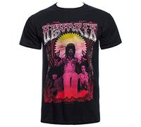 Camiseta flor de Jimi Hendrix (Negro) - L