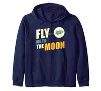 Camiseta Fly Me To The Moon Gran Regalo Sudadera con Capucha