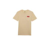 Camiseta FOX Big F Prem CremaS Crema