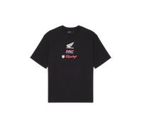 FOX Honda Oversized Camiseta, negro, tamaño L para Hombres