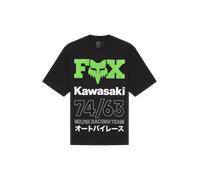 Camiseta FOX Kawasaki Oversized NegroXXL Negro