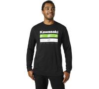§Camiseta FOX Kawi Stripes LS Premium Negra§