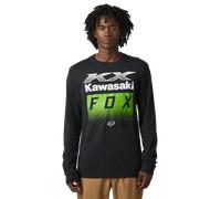 Camiseta FOX X Kawi LS Prem NegroS Negro