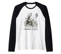 Camiseta Franz Liszt Camiseta Manga Raglan