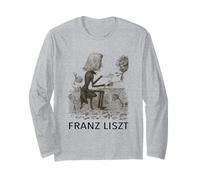Camiseta Franz Liszt Manga Larga