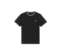 Fred Perry Camiseta TWIN TIPPED T-SHIRT in Negro EU XS