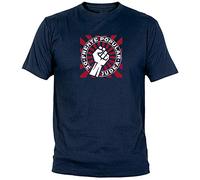 Camiseta Frente Popular de Judea Adulto/niño CamisetasEGB ochenteras 80´s Retro (Marino, L)