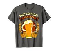 Camiseta Friki de Regalo Original para degustación de Cerveza Camiseta, Hombre, Asfalto, L
