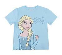 Camiseta Frozen Manga Corta para Niños y Niñas - Camiseta Infantil Disney Transpirable, Suave y Cómoda, Ropa para Verano, Uso Diario y Excursiones