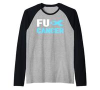 Camiseta Fu Cancer - Concientización sobre el cáncer de próstata Fu Camiseta Manga Raglan
