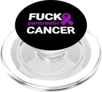 Camiseta Fuck Cancer - Fuck Pancreatic Cancer Awareness PopSockets PopGrip para MagSafe