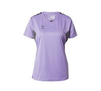 Camiseta funcional 'Authentic' Mujer Hummel XS gris oscuro / lila