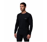 Camiseta funcional de hombre Columbia Midweight Stretch Long Sleeve Top Talla: XL / Color: negro