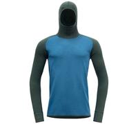 Camiseta funcional de hombre Devold Kvitegga Merino 230 Hoodie Man Talla: XL / Color: azul
