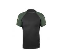Camiseta funcional de hombre Hiko Symbio e.S/S Top Talla: S / Color: verde/negro
