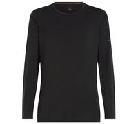 Camiseta funcional de hombre Icebreaker M Mer Core Heavyweight LS Crewe Talla: M / Color: negro