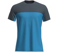 Camiseta funcional de hombre Icebreaker Men Merino 125 Cool-Lite™ Sphere III SS Tee Colour Block Talla: XL / Color: turquesa/azul