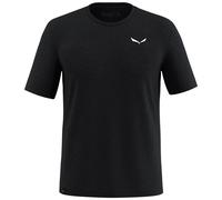 Camiseta funcional de hombre Salewa Eagle Minilogo Am T-Shirt M Talla: L / Color: negro