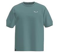 Camiseta funcional de hombre Salewa Eagle Sunset Loose T-Shirt M Talla: L / Color: verde claro