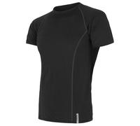 Camiseta funcional de hombre Sensor Lana Merino Active manga corta Talla: S / Color: negro