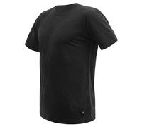 Camiseta funcional de hombre Sensor Merino Cordura kr. rukáv Talla: L / Color: negro