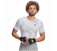 Camiseta funcional de hombre Under Armour HG Armour Printed SS Talla: XXL / Color: gris/blanco