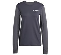 Camiseta funcional de mujer Adidas Multi Synt Ls W Talla: S / Color: gris