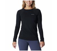 Camiseta funcional de mujer Columbia Midweight Stretch Long Sleeve Top Talla: M / Color: negro