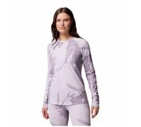 Camiseta funcional de mujer Columbia Omni-Heat Infinity™ Knit Long sleeve Crew Talla: M / Color: violeta